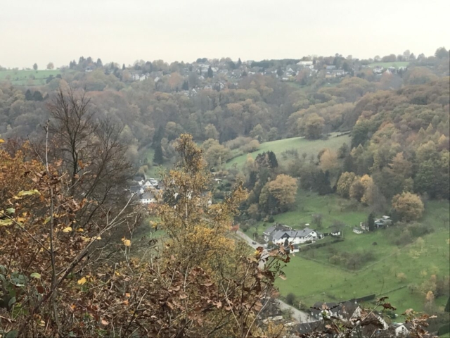 schöne Wanderung zum Jahresende in Solingen