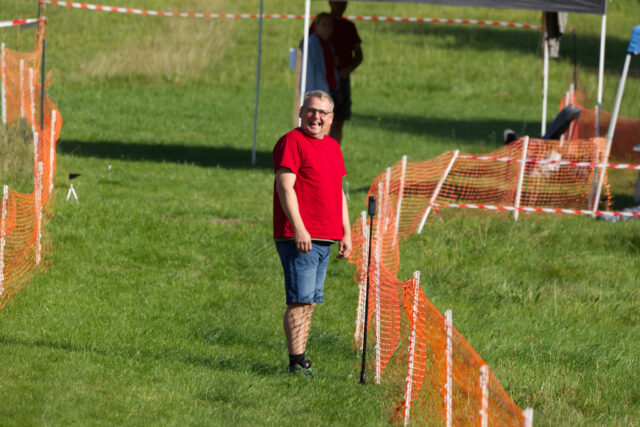 Testlauf für den Zeitnehmer