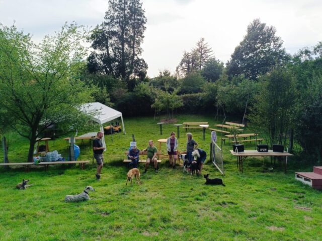 auch die Fressmeile steht