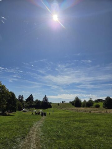 der Weg zum Start